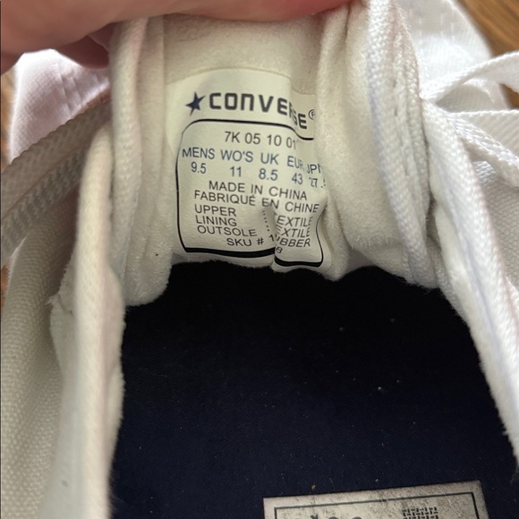 Jack Purcell Converse White size 9.5 men’s - Picture 6 of 8